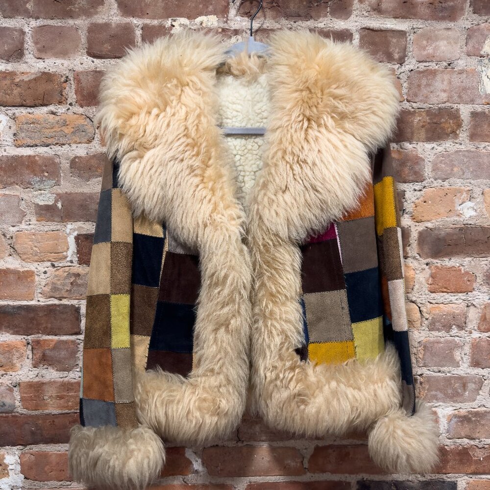 1970S PATCHWORK PENNY LANE JACKET - Picture 4 of 5